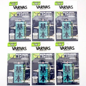 ■VARIVAS/バリバス　ワカサギ仕掛け 基本 6本鈎 1号　6枚セット