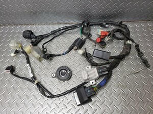 1367 スーパーカブ110 プロ JA10 メインハーネス CDI イグニッションコイル ウインカーリレー レギュレーター ホーンなど 電装 ホンダ