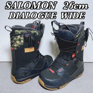  SALOMON　DIALOGUE WIDE　26cm　スノーボードブーツ サロモン ダイアログ ワイド