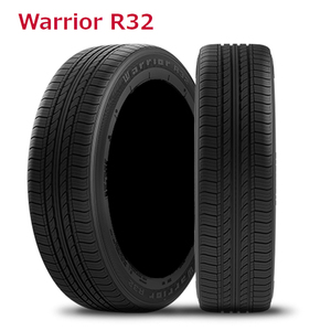 送料無料 ウォーリア サマータイヤ Warrior R32 215/55R17 94V 【2本セット 新品】