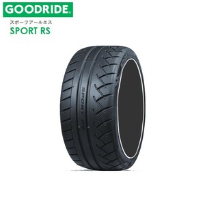 送料無料 グッドライド 夏 サマータイヤ GOODRIDE SPORT RS スポーツRS 195/50R15 【1本単品 新品】