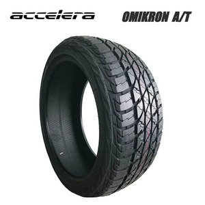 送料無料 アクセレラ サマータイヤ accelera OMIKRON A/T OMIKRON A/T 285/60R18 116H 【1本単品 新品】