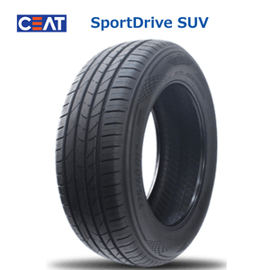 送料無料 シアット サマータイヤ CEAT SportDrive SUV スポーツドライブ SUV 255/55R18 109W XL 【4本セット 新品】