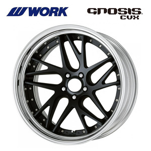 送料無料 ワーク GNOSIS CVX STEP RIM ディープコンケイブ DEEP RIM Wdisk 10J-20 +47～－33 5H-120 【1本単品 新品】