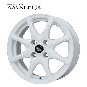 送料無料 プレミックス AMALFI V Jr 4.5J-14 +45 4H-100 (14インチ) 4H100 4.5J+45【1本単品 新品】