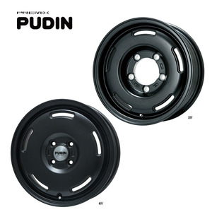 送料無料 プレミックス PUDIN 5.5J-15 +5 5H-139.7 (15インチ) 5H139.7 5.5J+5【4本セット 新品】