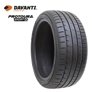 送料無料 ダヴァンティ サマータイヤ DAVANTI PROTOURA SPORT プロトゥーラスポーツ 235/50R18 101W XL 【2本セット 新品】