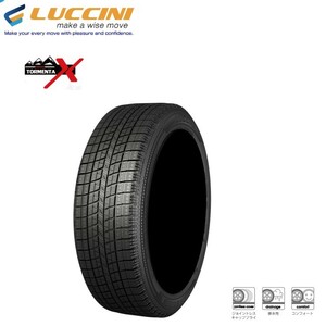 送料無料 ルッチーニ スノー スタッドレス LUCCINI TORMENTA X TORMENTA X トルメンタ X 225/45R18 95Q XL 【1本単品 新品】