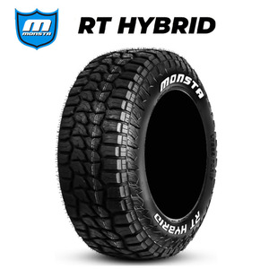 送料無料 モンスタタイヤ サマータイヤ MONSTA TYRES RT HYBRID RTハイブリッド 285/75R16 121/118Q LT RWL 【1本単品 新品】