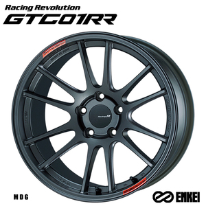 送料無料 エンケイ Racing Revolution GTC01RR (MDG) 7.5J-18 +45 5H-114.3 (18インチ) 5H114.3 7.5J+45【1本単品 新品】