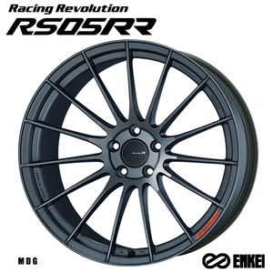 送料無料 エンケイ Racing Revolution RS05RR 9.5J-18 +35 5H-120 (18インチ) 5H120 9.5J+35【1本単品 新品】
