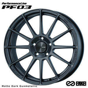 送料無料 エンケイ PerformanceLine PF03 (MDG) 6.5J-16 +45 5H-114.3 (16インチ) 5H114.3 6.5J+45【1本単品 新品】