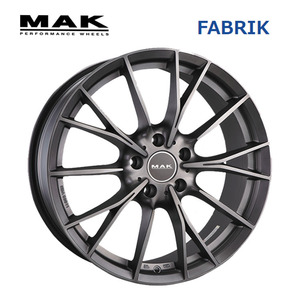 送料無料 阿部商会 MAK FABRIK 7J-16 +41 5H-112 (16インチ) 5H112 7J+41【2本セット 新品】