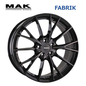 送料無料 阿部商会 MAK FABRIK 7.5J-17 +48 5H-112 (17インチ) 5H112 7.5J+48【1本単品 新品】