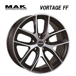 送料無料 阿部商会 MAK VOLTAGE FF 8J-19 +40 5H-120 (19インチ) 5H120 8J+40【1本単品 新品】