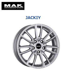 送料無料 MAK JACKIY SL 7J-17 +48 4H-100 (17インチ) 4H100 7J+48【1本単品 新品】