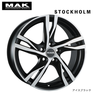 送料無料 マック STOCKHOLM (IB) 7J-17 +50 5H-108 (17インチ) 5H108 7J+50【4本セット 新品】