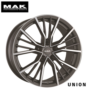 送料無料 マック UNION 9J-20 +33 5H-112 (20インチ) 5H112 9J+33【1本単品 新品】