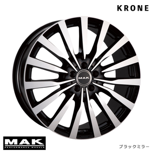 送料無料 マック KRONE 8J-19 +33 5H-112 (19インチ) 5H112 8J+33【1本単品 新品】