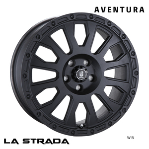 送料無料 ラストラーダ AVENTURA (WB) 7.5J-17 +50 5H-112 (17インチ) 5H112 7.5J+50【4本セット 新品】