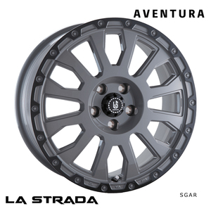 送料無料 ラストラーダ AVENTURA (SGAR) 5.5J-16 +22 5H-139.7 (16インチ) 5H139.7 5.5J+22【2本セット 新品】