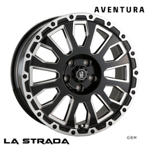 送料無料 ラストラーダ AVENTURA (GBM) 6.5J-16 +38 6H-139.7 (16インチ) 6H139.7 6.5J+38【4本セット 新品】_画像1