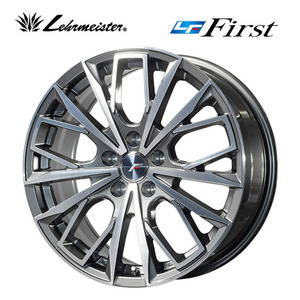 送料無料 レアマイスター L-F First 8.5J-19 +25 5H-120 (19インチ) 5H120 8.5J+25【2本セット 新品】