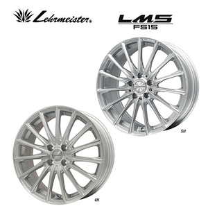 送料無料 レアマイスター LM-S FS15 6.5J-17 +43 4H-100 (17インチ) 4H100 6.5J+43【4本セット 新品】