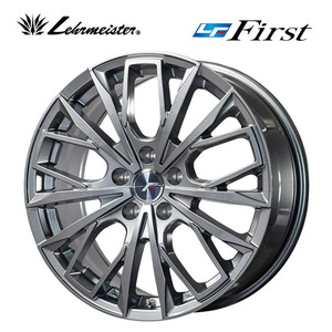 送料無料 レアマイスター L-F First 7J-17 +35 5H-114.3 (17インチ) 5H114.3 7J+35【1本単品 新品】