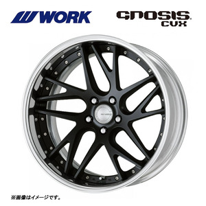 送料無料 ワーク GNOSIS CVX FULL REVERSE ミドルコンケイブ BIG CALIPER Rdisk 9J-20 －13～－35 5H-114.3 【4本セット 新品】