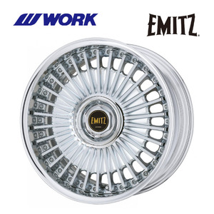 送料無料 ワーク EMITZ DEEP RIM Odisk 10J-20 +73～0 5H-114.3 (20インチ) 5H114.3 10J+73～0【4本セット 新品】