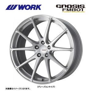 送料無料 ワーク GNOSIS FMB01 8J-19 +47 5H-112 (19インチ) 5H112 8J+47【4本セット 新品】