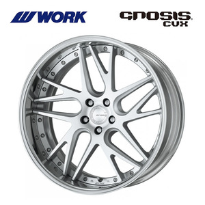 送料無料 ワーク GNOSIS CVX FULL REVERSE ミドルコンケイブ BIG CALIPER Rdisk 9J-20 －13～－35 5H-114.3 【1本単品 新品】