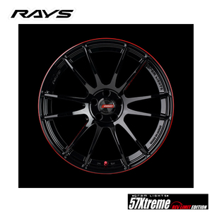 送料無料 レイズ gramLIGHTS 57XTREME REV LIMIT EDITION 7.5J-18 +49 5H-100 (18インチ) 5H100 7.5J+49【2本セット 新品】