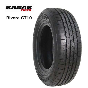 送料無料 レーダー サマータイヤ RADAR Rivera GT10 リベラ GT10 265/70R17 113S 【1本単品 新品】