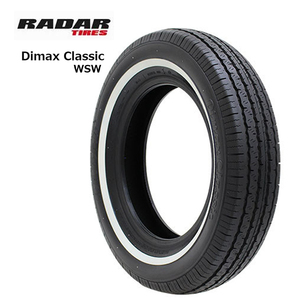 送料無料 レーダー サマータイヤ RADAR Dimax Classic.WSW ディーマックス クラシック.WSW 215/70R15 98W 【2本セット 新品】