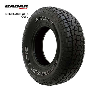 送料無料 レーダー サマータイヤ RADAR RENEGADE AT-5.OWL レネゲイド AT-5.OWL 275/70R18 125/122S 【1本単品 新品】