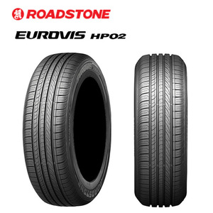 送料無料 ロードストーン スポーツタイヤ ROADSTONE EUROVIS HP02 ユーロビズ HP02 165/55R15 75V 【2本セット 新品】