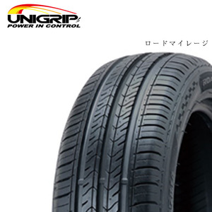 送料無料 ユニグリップ 夏 サマータイヤ UNIGRIP ロードマイレージ 165/65R15 81H 【4本セット 新品】