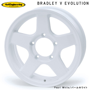 送料無料 フォーバイフォー エンジニアリング BRADLEY V EVOLUTION 5.5J-16 ±0 5H-139.7 (16インチ) 5H139.7 5.5J±0【2本セット 新品】