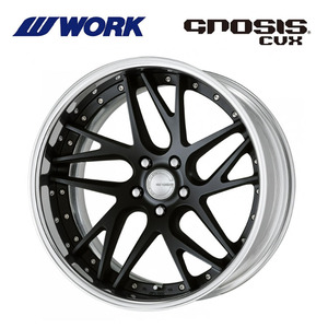 送料無料 ワーク GNOSIS CVX FULL REVERSE ディープコンケイブ DEEP RIM Wdisk 9J-21 －1～－18 5H-114.3 【1本単品 新品】