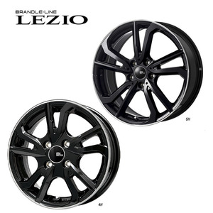 送料無料 ブランドルライン LEZIO 7.5J-18 +38 5H-114.3 (18インチ) 5H114.3 7.5J+38【1本単品 新品】