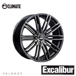 送料無料 クライメイト SUW Excalibur BKC 8J-19 +38 5H-114.3 (19インチ) 5H114.3 8J+38【1本単品 新品】