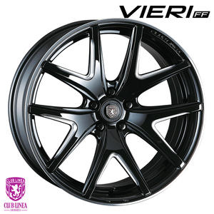 送料無料 クラブリネア VIERI FF 8.5J-20 +35 5H-112 (20インチ) 5H112 8.5J+35【1本単品 新品】