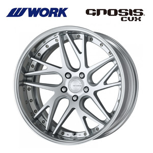 送料無料 ワーク GNOSIS CVX FULL REVERSE ディープコンケイブ DEEP RIM Wdisk 8.5J-21 +5～－12 5H-112 【1本単品 新品】