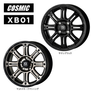 送料無料 コスミック X BLOOD XB01 7J-16 +38 5H-114.3 (16インチ) 5H114.3 7J+38【1本単品 新品】