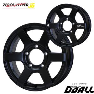 送料無料 ドゥオール CST ZERO-1 HYPER J6 6J-16 ±0 5H-139.7 (16インチ) 5H139.7 6J±0【1本単品 新品】