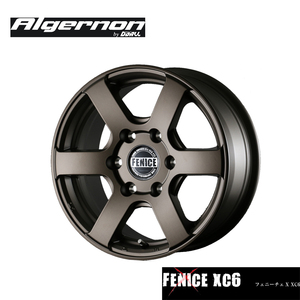 送料無料 ドゥオール Fenice X XC6 MBR 8J-17 +20 6H-139.7 (17インチ) 6H139.7 8J+20【4本セット 新品】