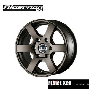 送料無料 ドゥオール Fenice X XC6 MBR 7.5J-17 +38 5H-127 (17インチ) 5H127 7.5J+38【4本セット 新品】