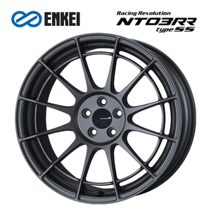 送料無料 エンケイ NT03RR type SS 9J-18 +48 5H-100 (18インチ) 5H100 9J+48【2本セット 新品】